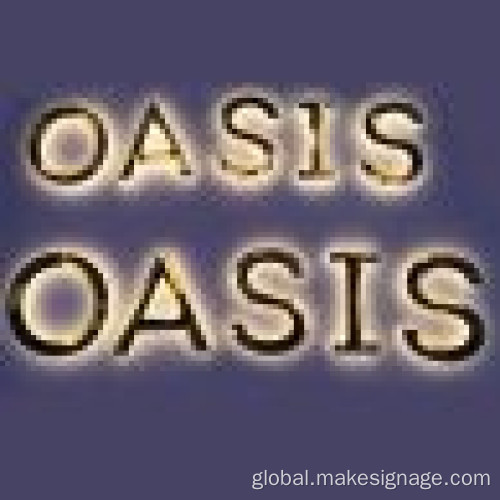 3D LED Metal Letters 3D LED Metal Channel Letter Manufactory